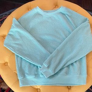 Thread & Supply Light Blue Crewneck Sweater